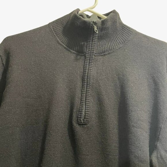 Mens The North Face Small Sweater 1/4 Zip Wool Blend - Picture 2 of 8